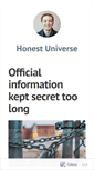 Mobile Screenshot of honestuniverse.com